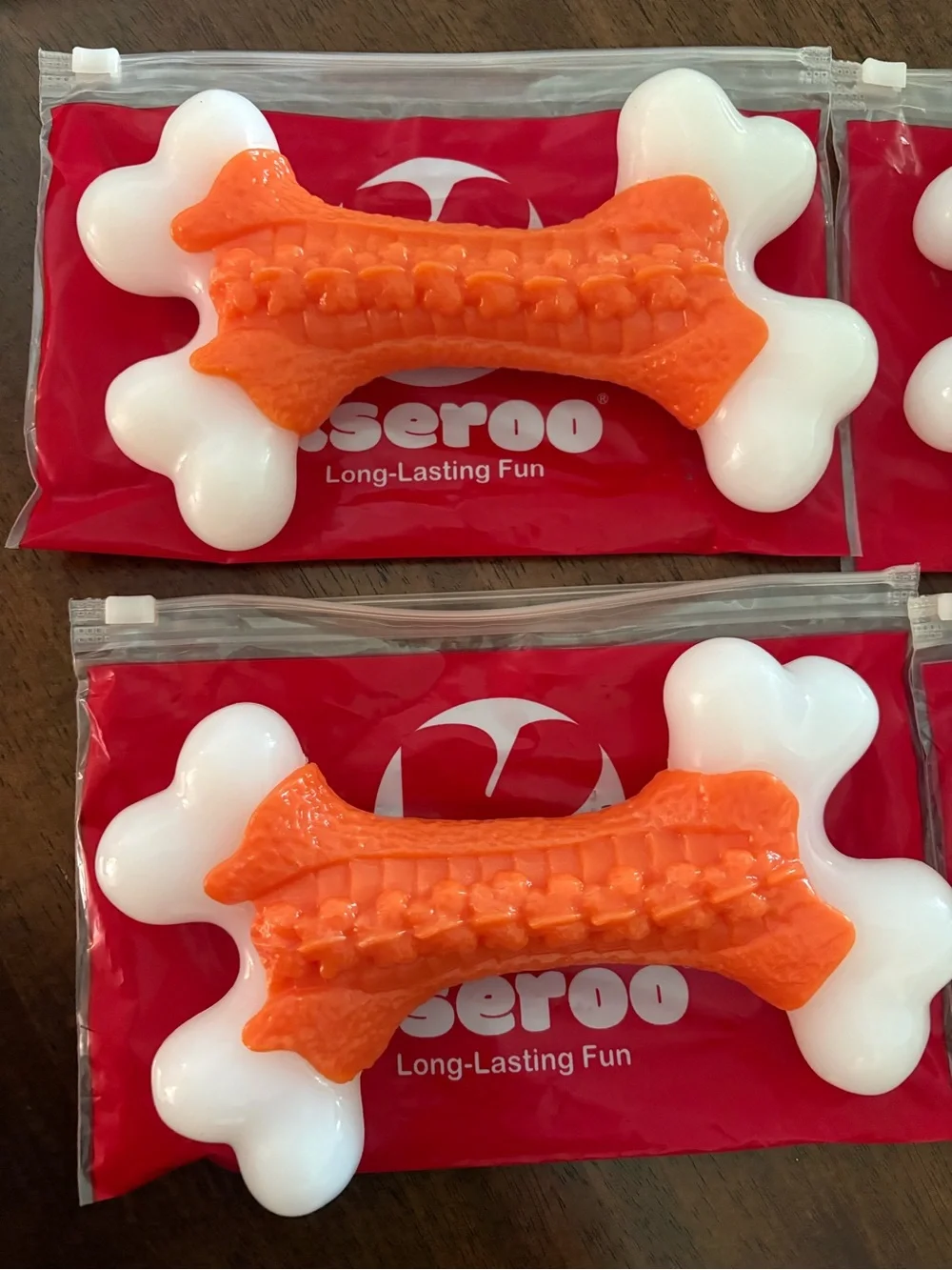 4x Kseroo Long Lasting Dog Toy for Aggressive Chewers